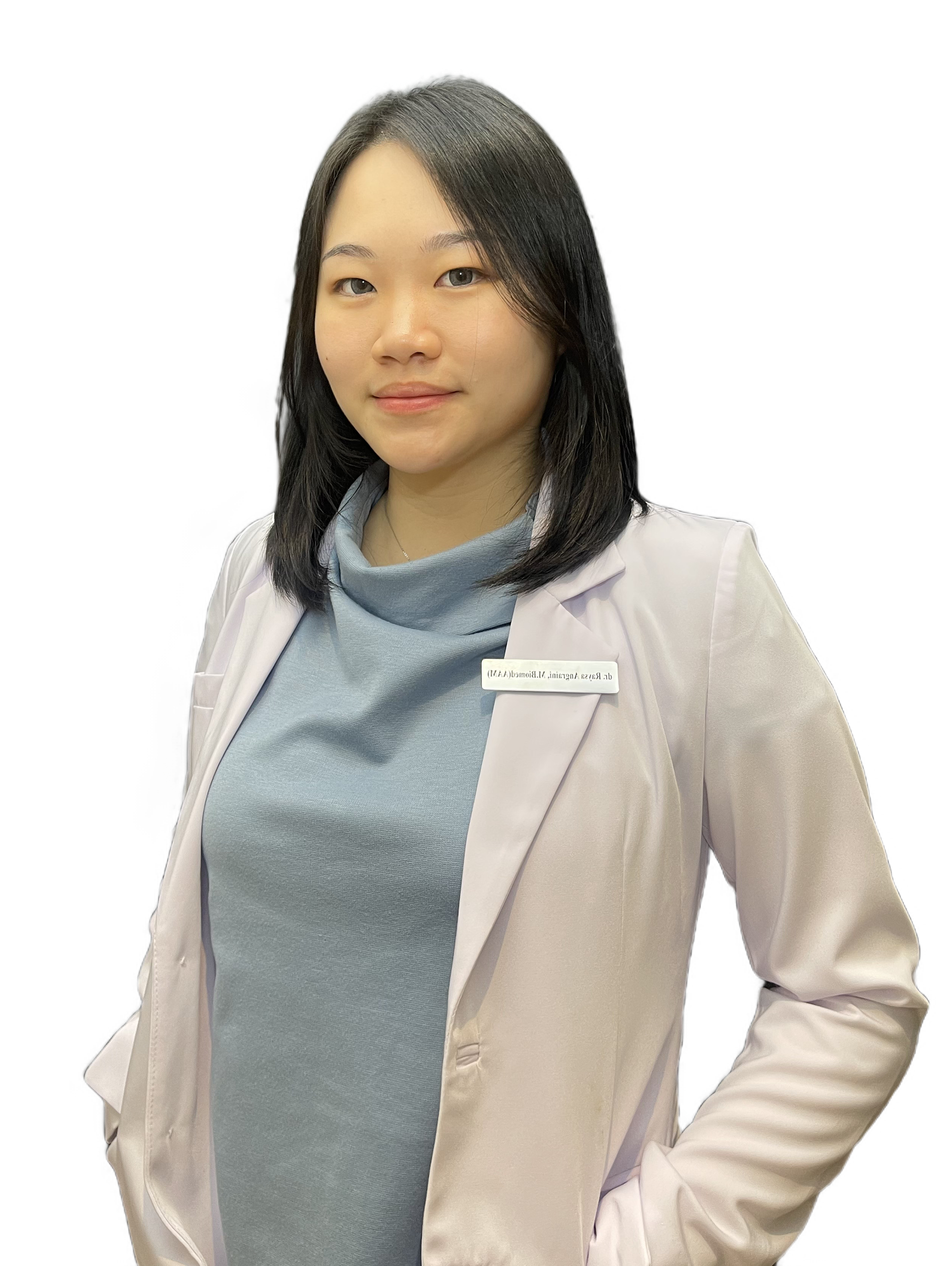 dr. Raysa Angraini, M.Biomed (AAM), founder Eden Clinic